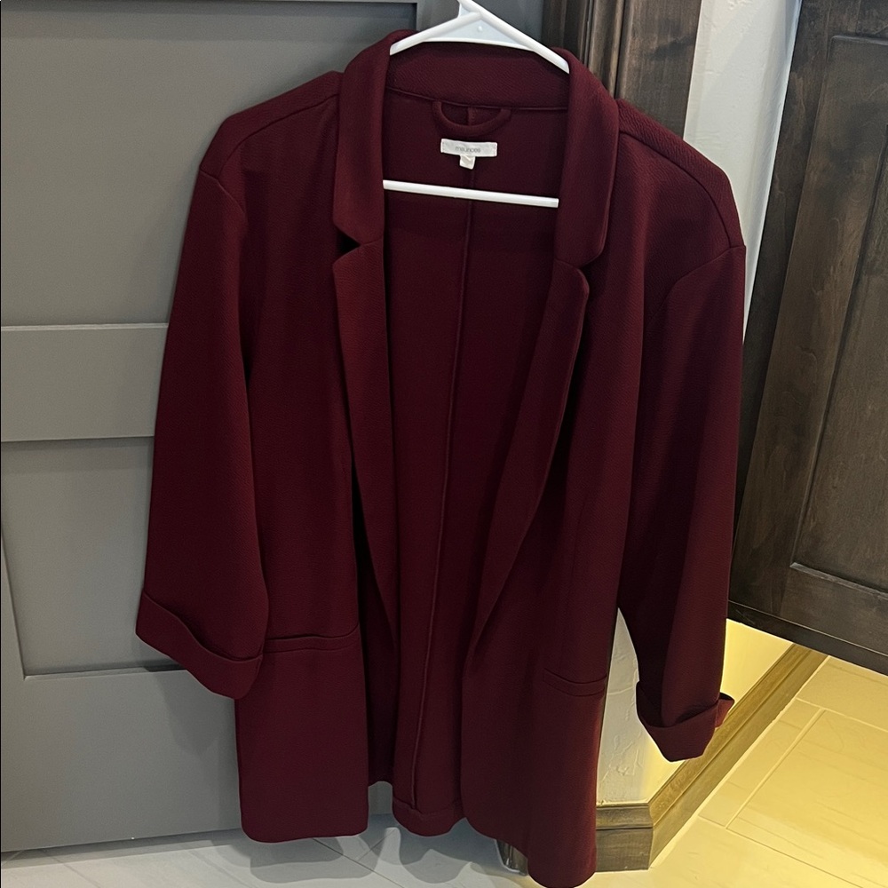 Maurices Deep Red Women's Blazer